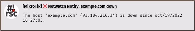 netwatch-notify notification down